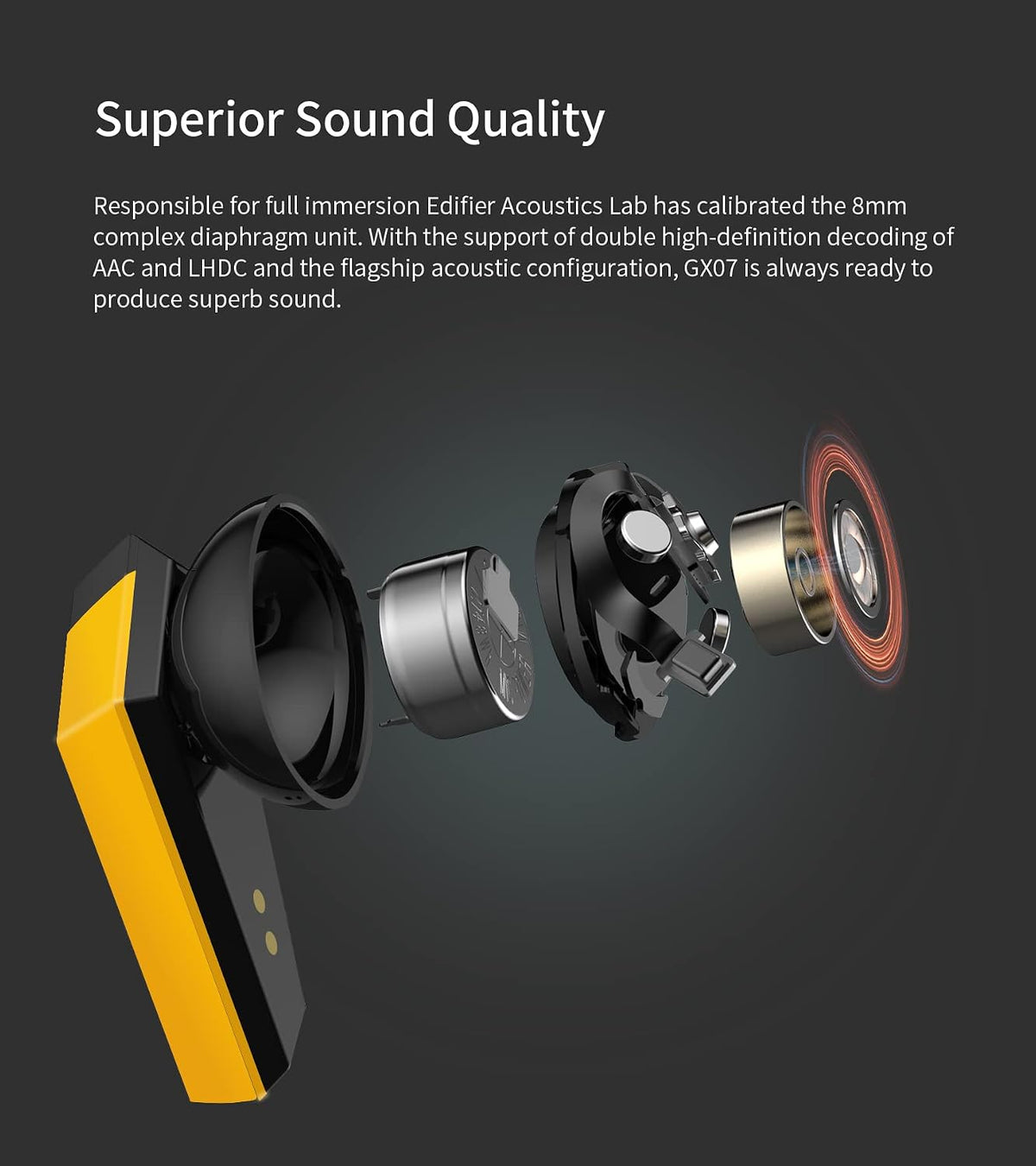 Hecate GX07 Gaming earbuds