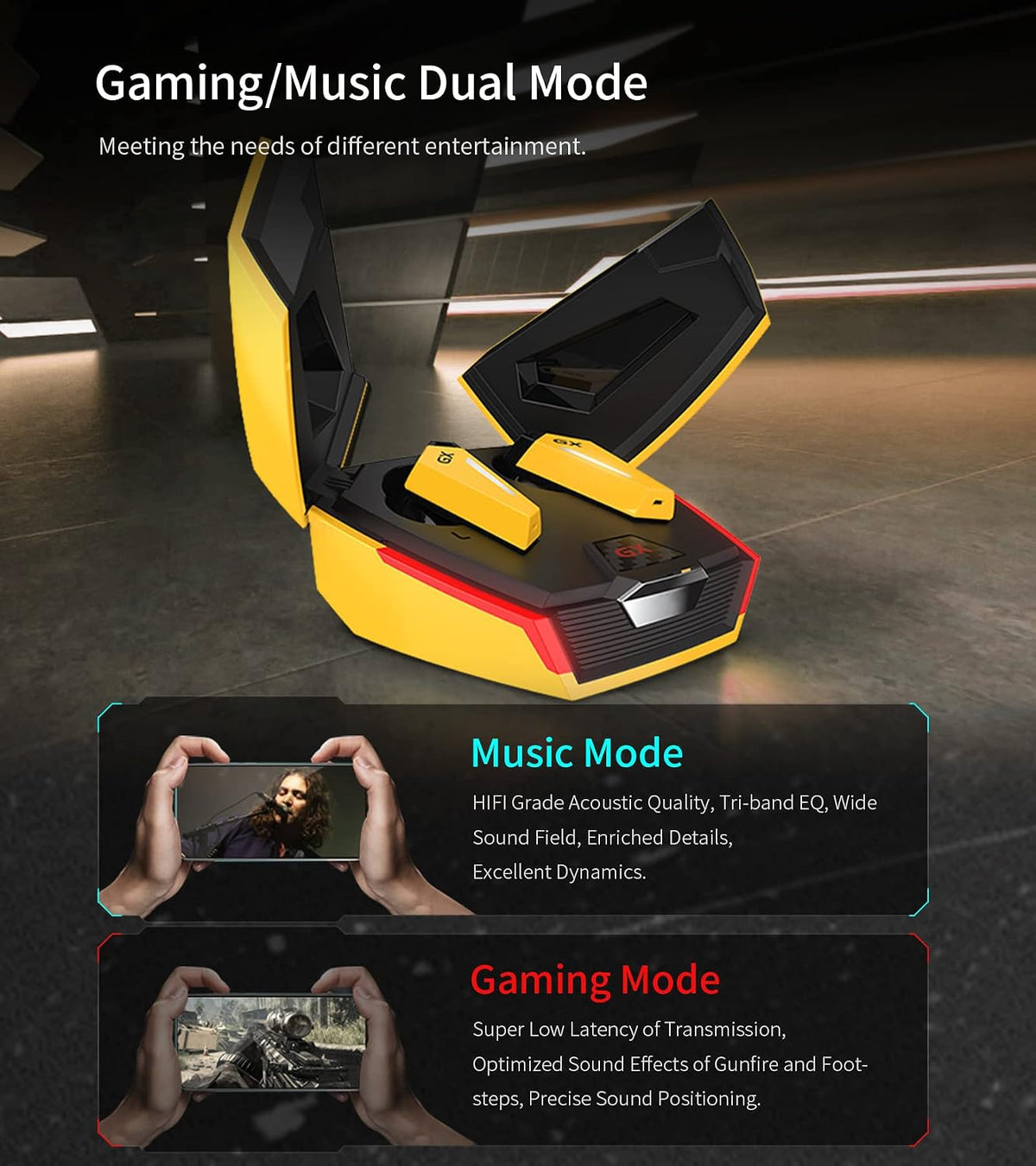 Hecate GX07 Gaming earbuds
