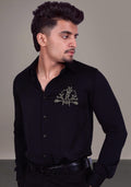 Premium Personalized Cotton Shirt | Custom Name Embroidery | Casual & Formal Wear