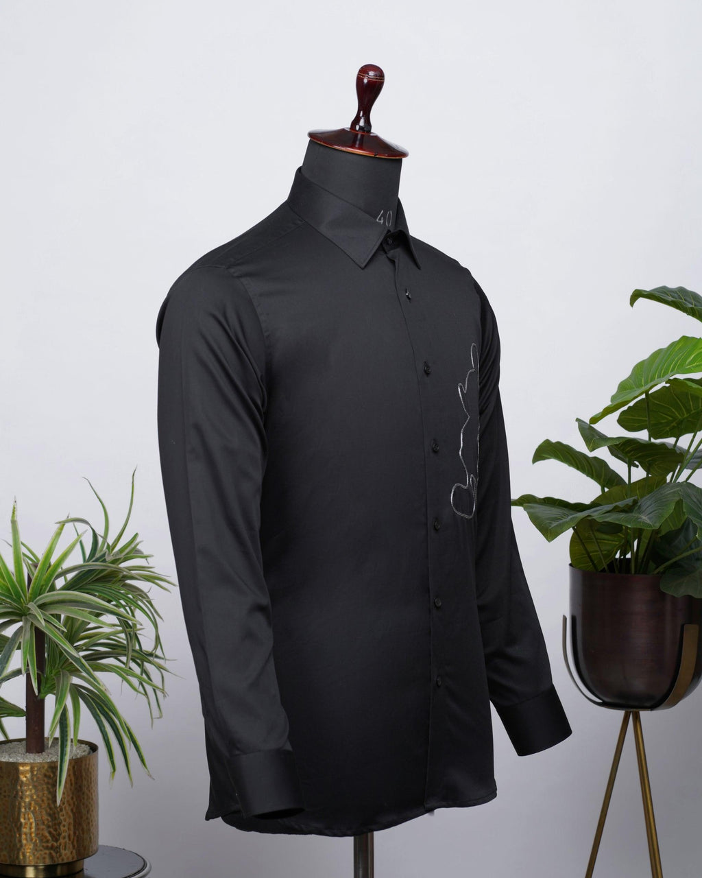 Premium Personalized Cotton Shirt | Custom Name Embroidery | Casual & Formal Wear